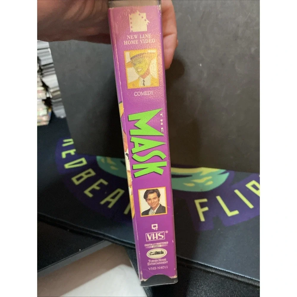 The Mask (VHS, 1995) Cult Classic Jim Carrey Cameron Diaz From Zero to Hero